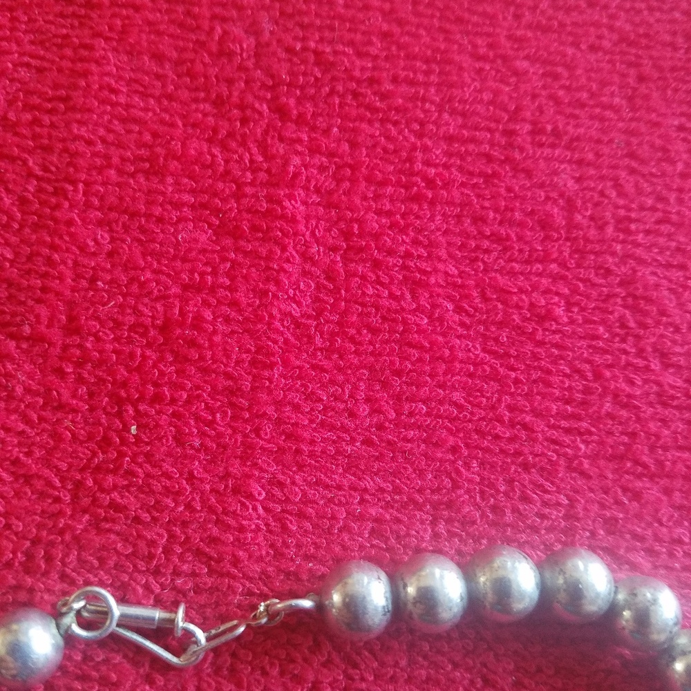 Sterling Silver Necklace Unique Gem